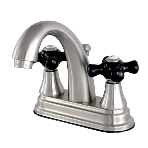 KS7618PKX 4" Centerset Bathroom Faucet, Brushed Nickel